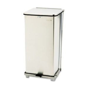 Rubbermaid® Commercial Defenders® Heavy-Duty Steel Step Can