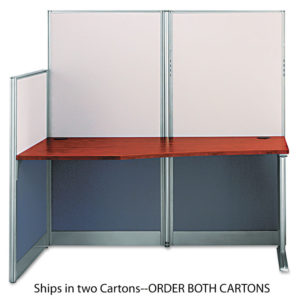 Bush® Office in an Hour Collection Straight Workstation