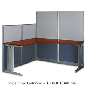 Bush® Office in an Hour Collection L- Workstation