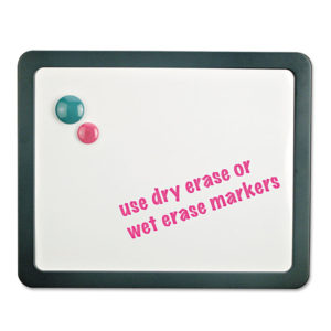 Universal® Deluxe Recycled Cubicle Dry Erase Board