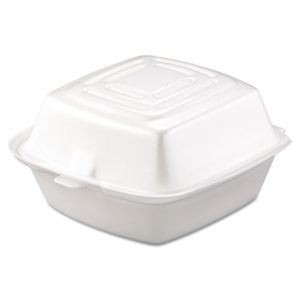 Dart® Foam Hinged Lid Containers