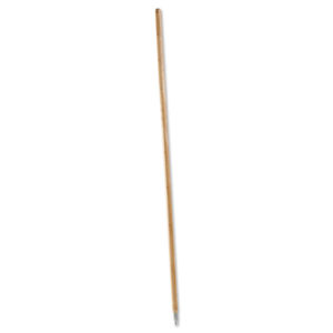 Boardwalk® Metal Tip Threaded Hardwood Broom Handle