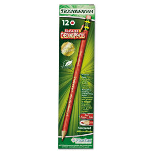 Ticonderoga® Erasable Colored Pencils™