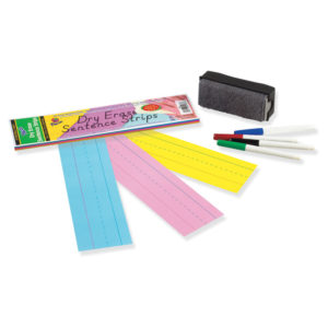 Pacon® Dry Erase Sentence Strips