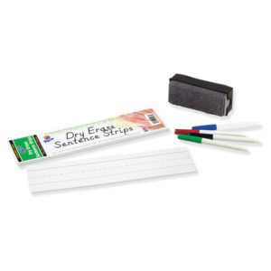 Pacon® Dry Erase Sentence Strips