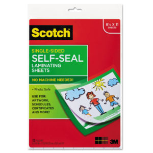 Scotch™ Self-Sealing Laminating Sheets