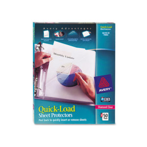 Avery® Quick-Load Heavyweight Sheet Protector