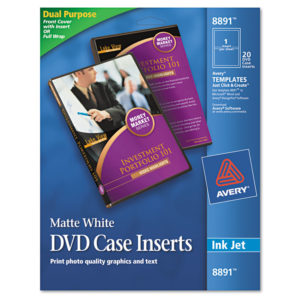 Avery® DVD Case Inserts