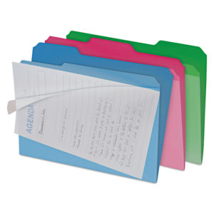 find It™ Clear View Interior File Folders