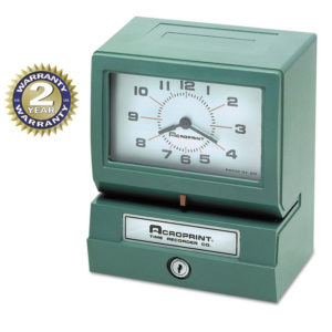 Acroprint® Heavy-Duty Time Recorders