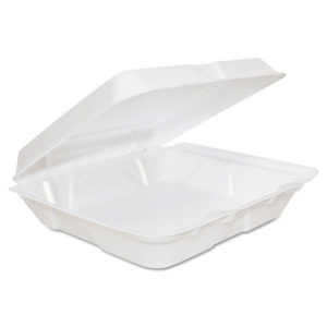 Dart® Foam Hinged Lid Containers