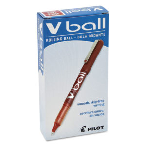 Pilot® VBall® Liquid Ink Roller Ball Stick Pen