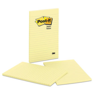 Post-it® Notes Original Pads in Canary Yellow