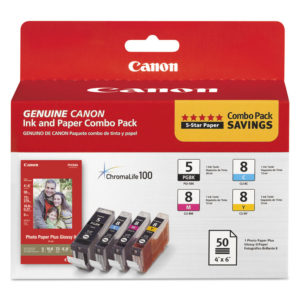 Canon® 0628B027 Inks & Paper Pack