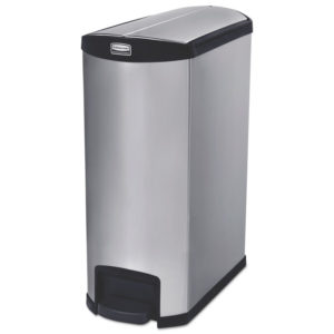 Rubbermaid® Commercial Slim Jim® Stainless Steel Step-On Container