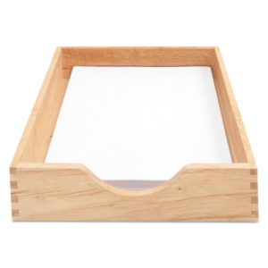 Carver™ Hardwood Stackable Desk Trays