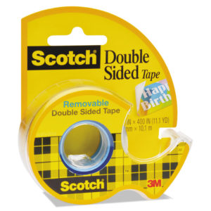 Scotch® Double-Sided Removable Tape in Handheld Dispenser