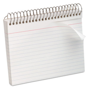 Oxford™ Spiral Bound Index Cards