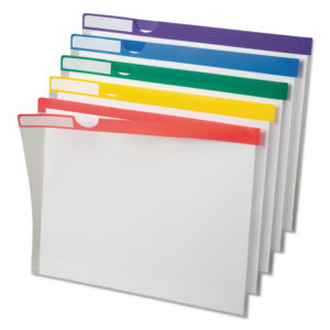 Pendaflex® Clear Poly Index Folders