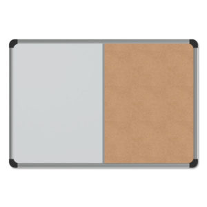 Universal® Combination Dry Erase & Bulletin Board