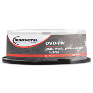 Innovera® DVD-RW Rewritable Disc