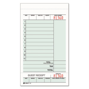 Adams® Guest Check Unit Set