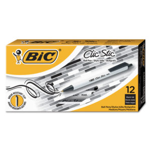 BIC® Clic Stic® Retractable Ballpoint Pen
