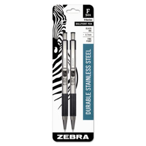 Zebra® F-301® Retractable Ballpoint Pen