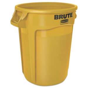 Rubbermaid® Commercial Vented Round Brute® Container