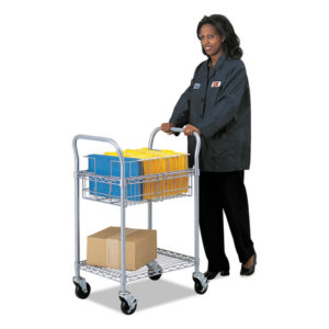 Safco® Wire Mail Cart