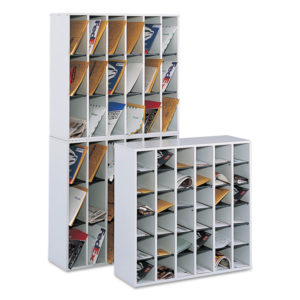 Safco® Wood Mail Sorters