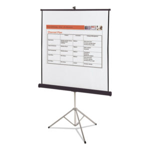 Quartet® Portable Tripod Projection Screen