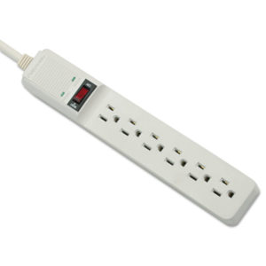 Fellowes® Basic Home/Office Six-Outlet Surge Protector