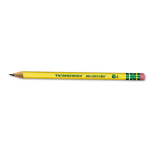 Dixon® Ticonderoga® Beginners® Woodcase Pencil with Microban®