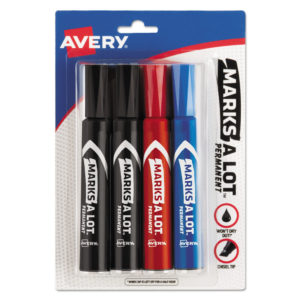 Avery® MARKS A LOT® Regular Desk-Style Permanent Marker