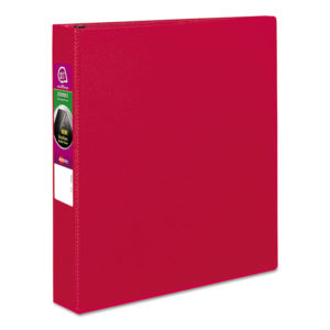 Avery® Durable Non-View Binder with DuraHinge® and Slant Rings