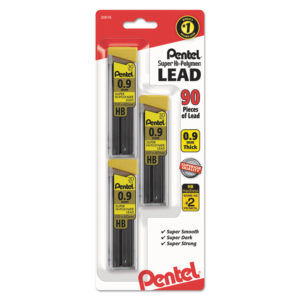 Pentel® Super Hi-Polymer® Lead Refills