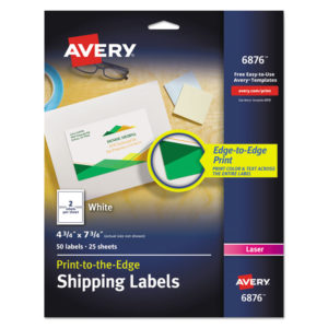 Avery® Vibrant Color Printing Mailing Labels