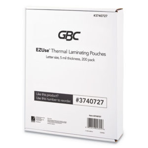 GBC® EZUse™ Thermal Laminating Pouches