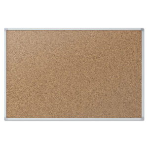 Mead® Economy Cork Board with Aluminum Frame