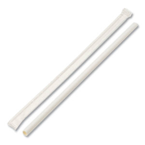 Boardwalk® Individually Wrapped Paper Straws
