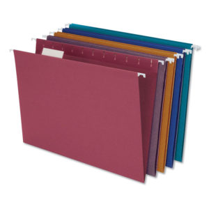 Pendaflex® Earthwise® by Pendaflex® 100% Recycled Colored Hanging File Folders