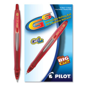 Pilot® G6® Retractable Gel Ink Pen
