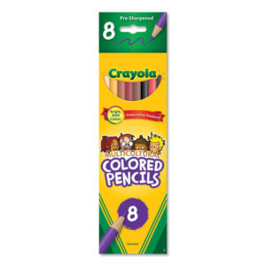 Crayola® Multicultural Eight-Color Pencil Pack