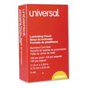 Universal® Laminating Pouches