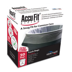 AccuFit® Linear Low Density Can Liners with AccuFit® Sizing