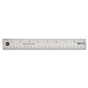 Westcott® Stainless Steel Ruler