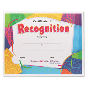 TREND® Colorful Classic Certificates