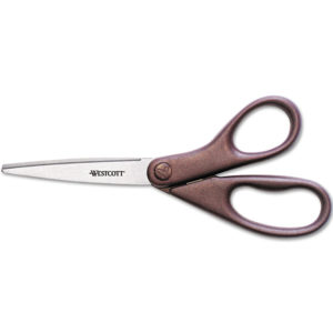 Westcott® Design Line Straight Stainless Steel Scissors
