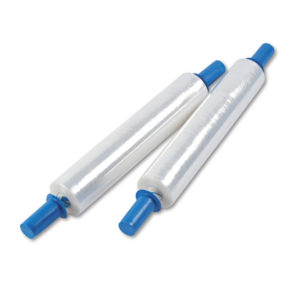 Universal® Stretch Film with Preattached Cushioned Handles